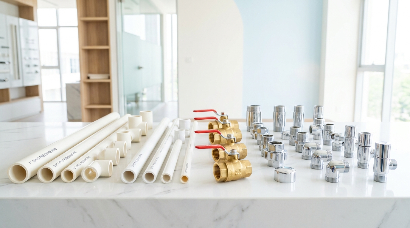CPVC, UPVC & Brass Pipelines