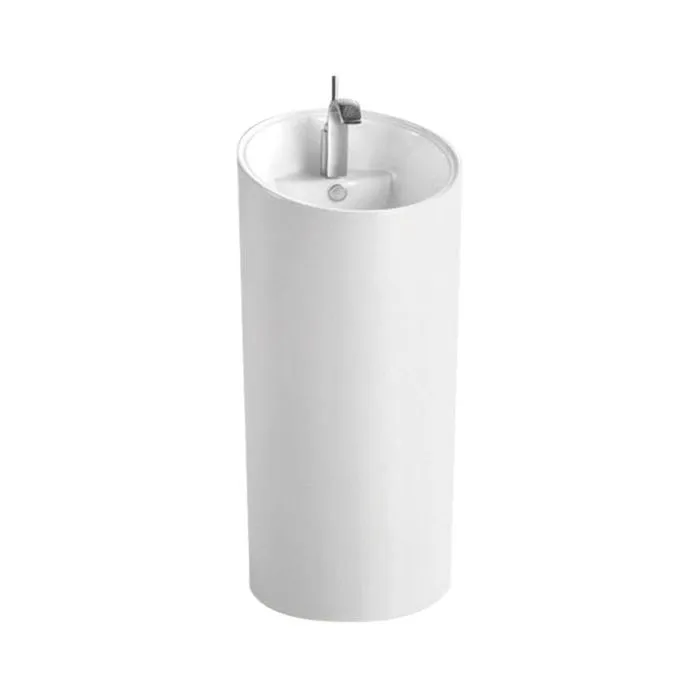 OVALO FREESTANDING WITH TAP HOLE - WHITE