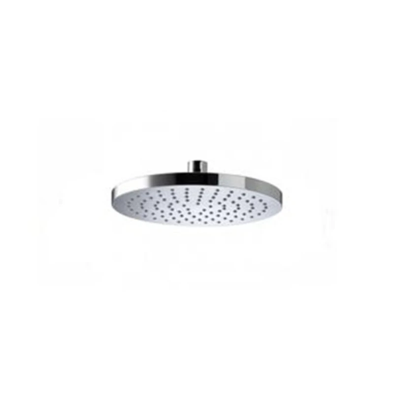 Self-clean round ABS shower head chromeS