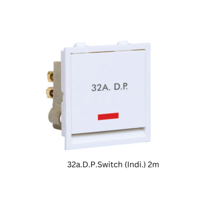 Venia 32A DP Switch With Indicator B0551
