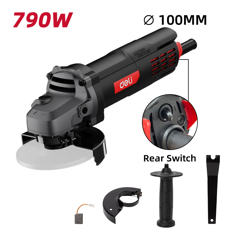 Deli Angle Grinder 790W 100mm