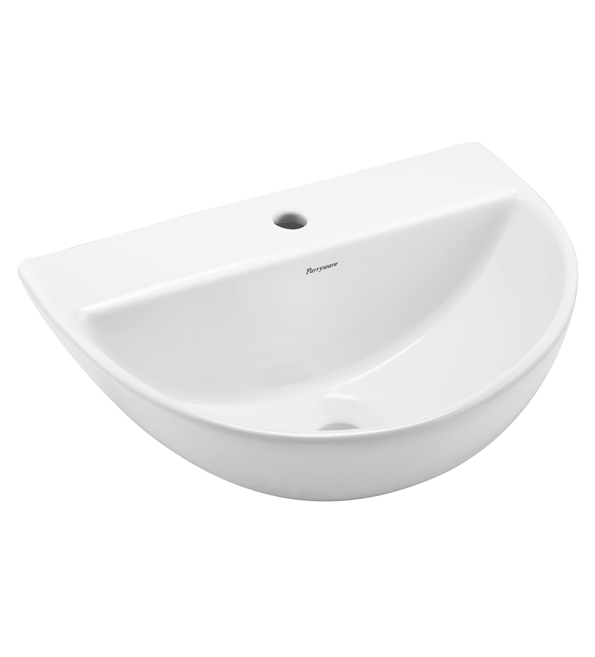 Kolar Wall Hung Basin 18X13 - White