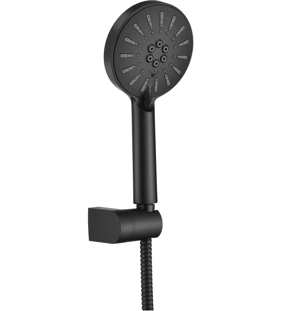 3F Hand Shower Wth 1.2m SS Hose -MattBlk