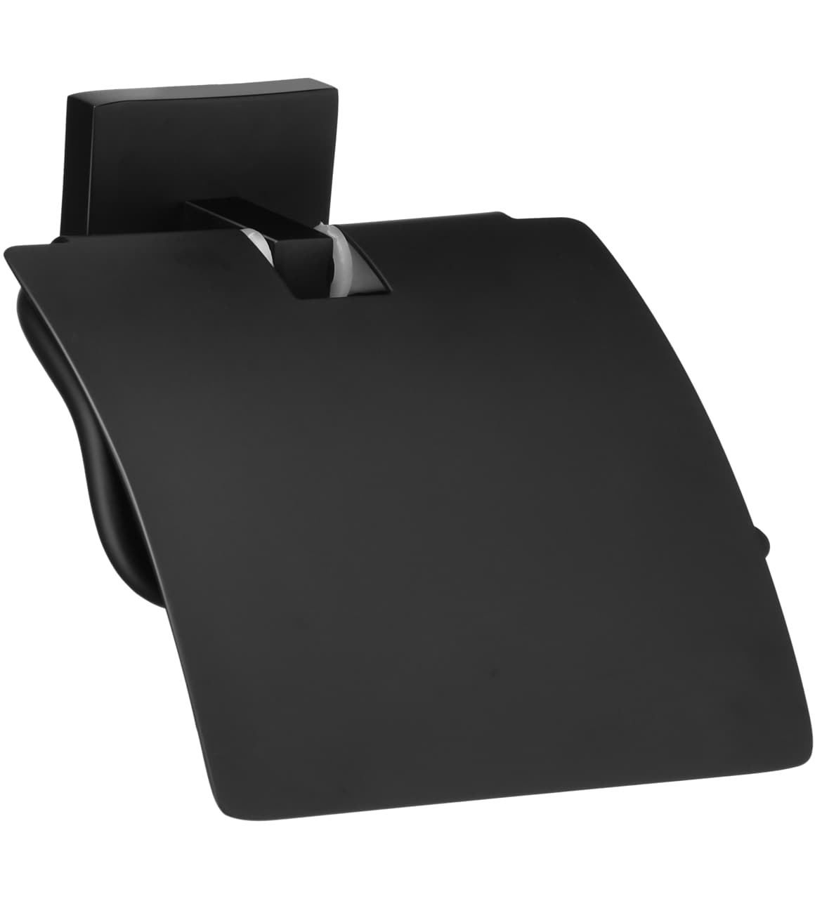 Sigma Paper Holder With Cover Matt Black