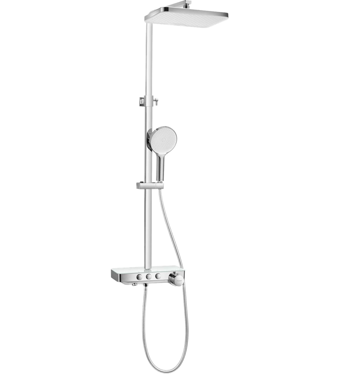 Serenity Thm Shower Column 10"OHS Square