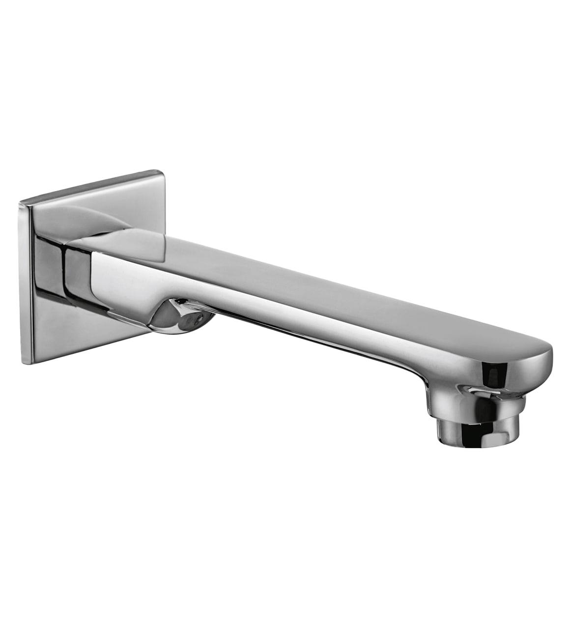 Quattro- Wall Spout W/o Diverter