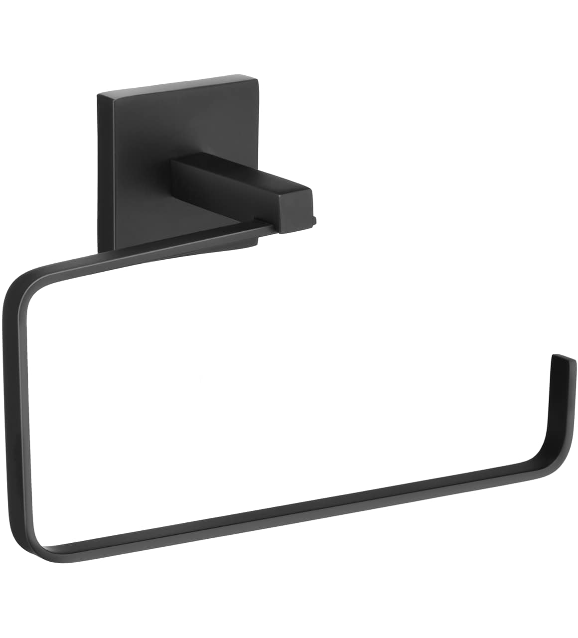 Sigma Towel Ring Matt Black