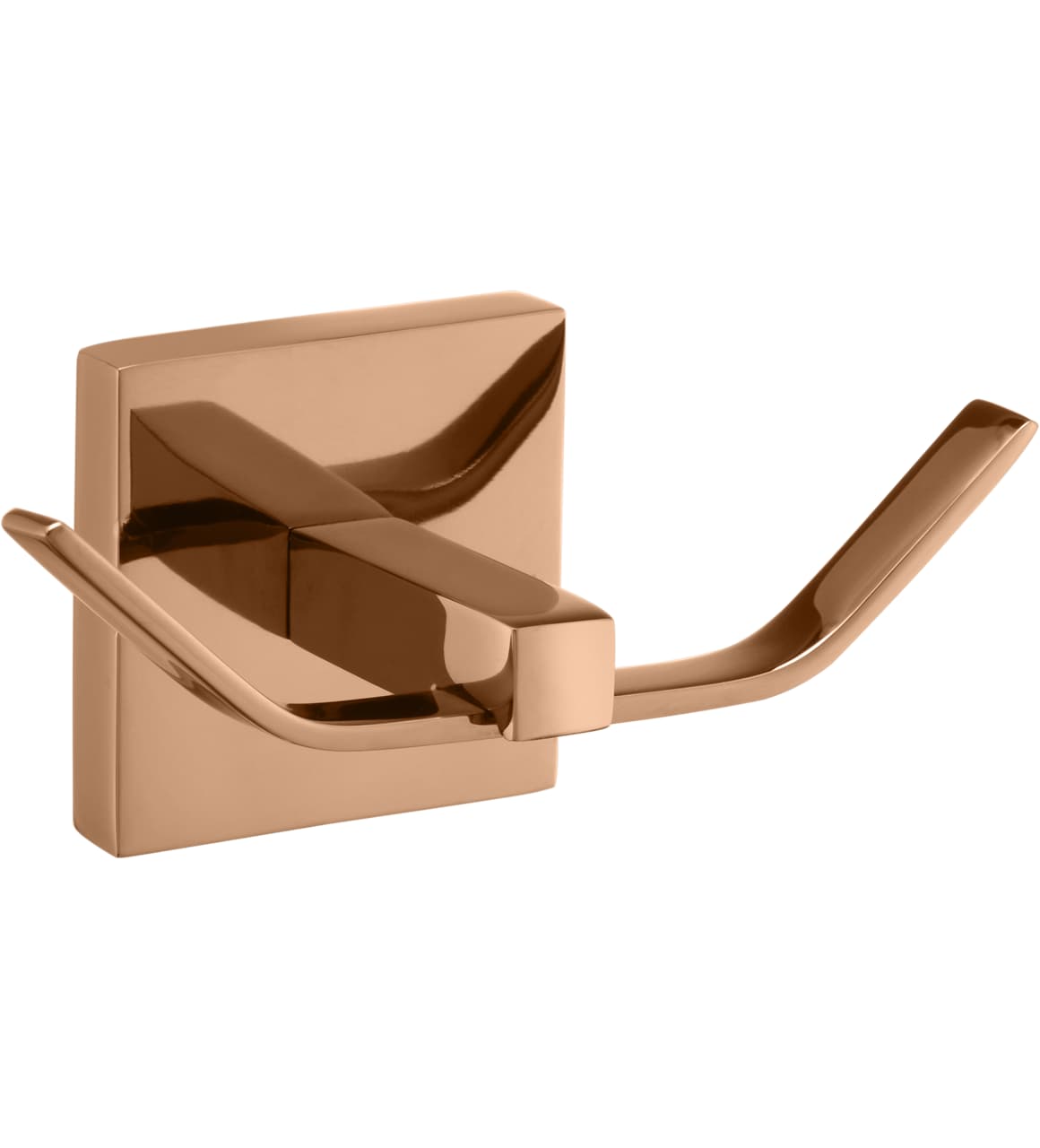 Sigma Twin Robe Hook-D Rose Gold