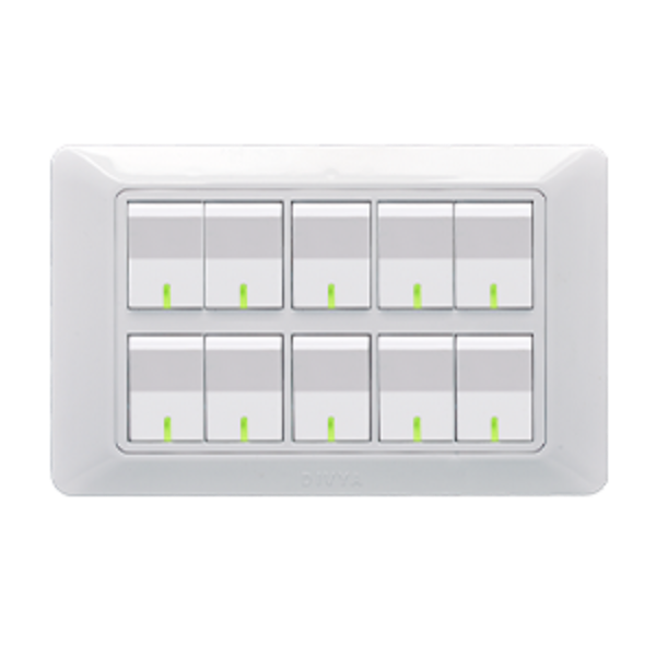 DV- 10 Gang 1 Way Switch DV-10G