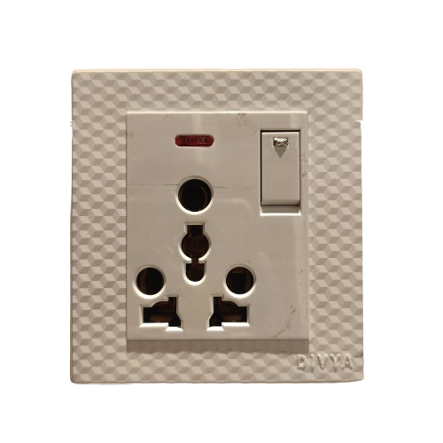 RW- 1 Gang (5/16A+ MF) Power Socket