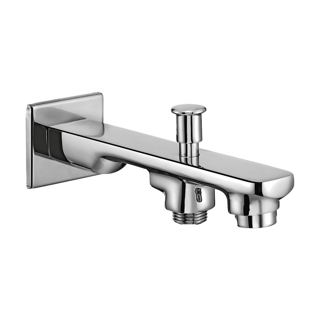 Quattro- Wall Spout With Diverter