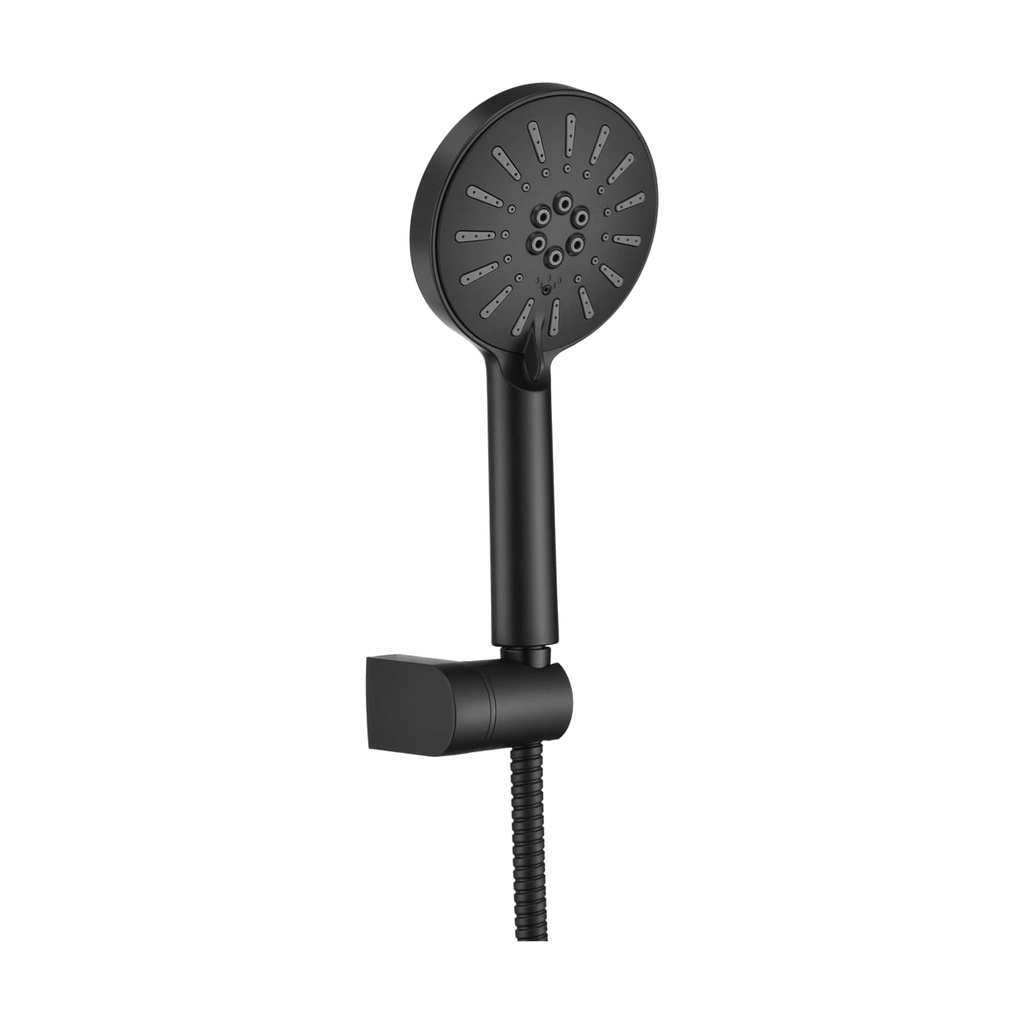 3F Hand Shower Wth 1.2m SS Hose -MattBlk