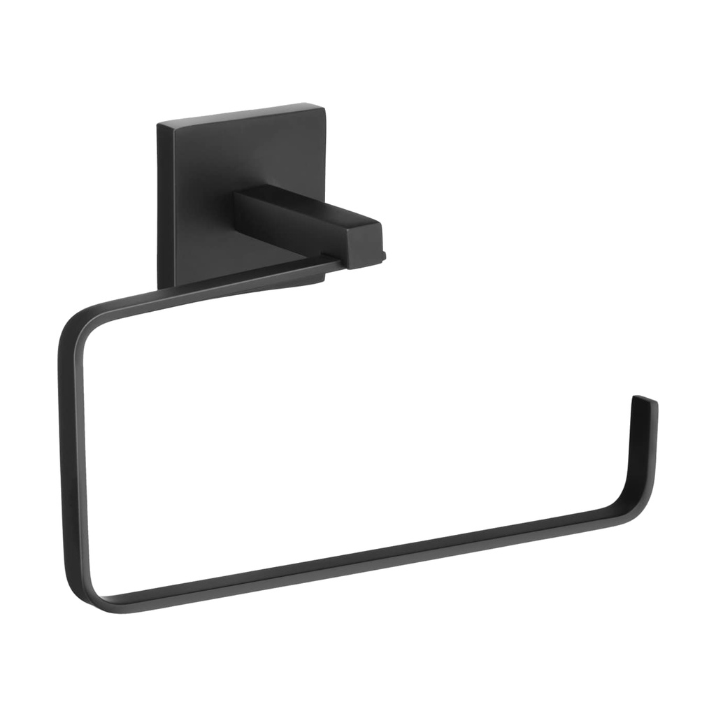 Sigma Towel Ring Matt Black