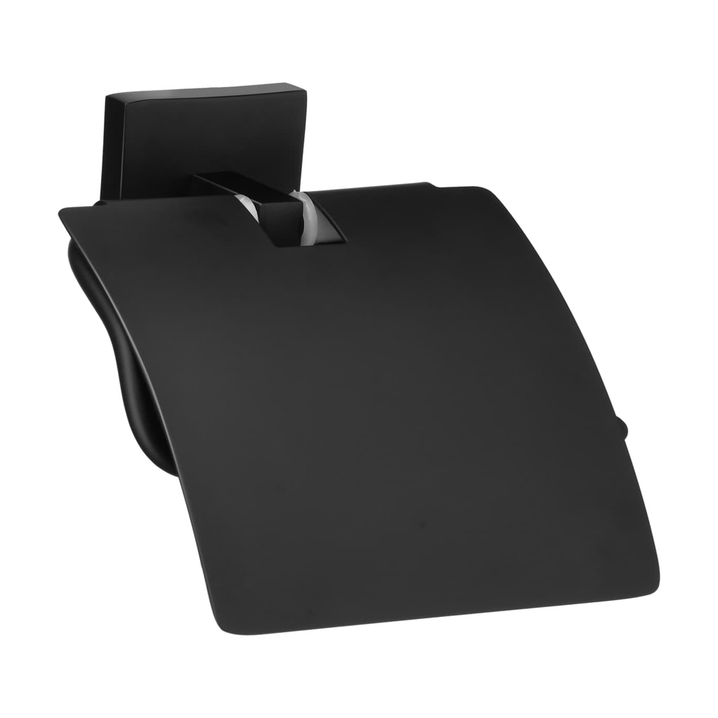 Sigma Paper Holder With Cover Matt Black
