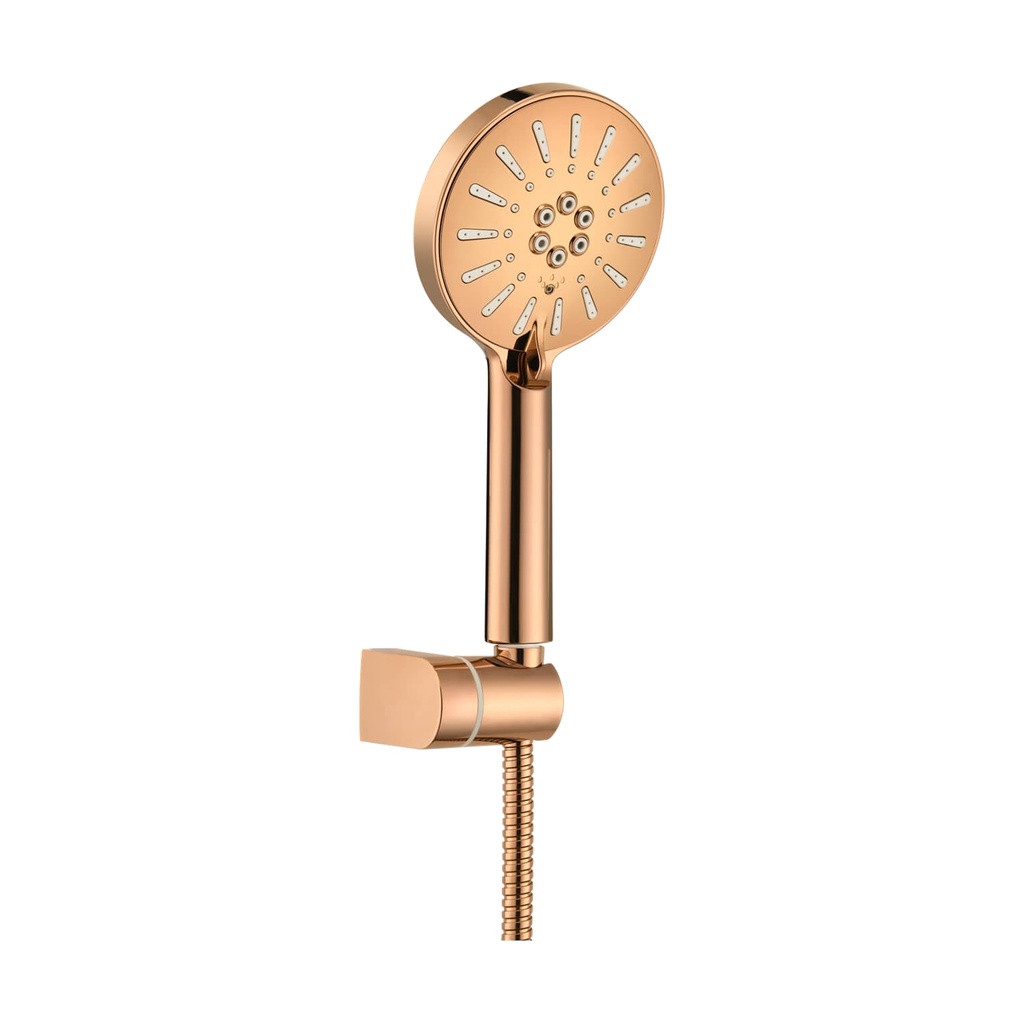 3f Hand Shower With 1.2m SS Hose -R Gold