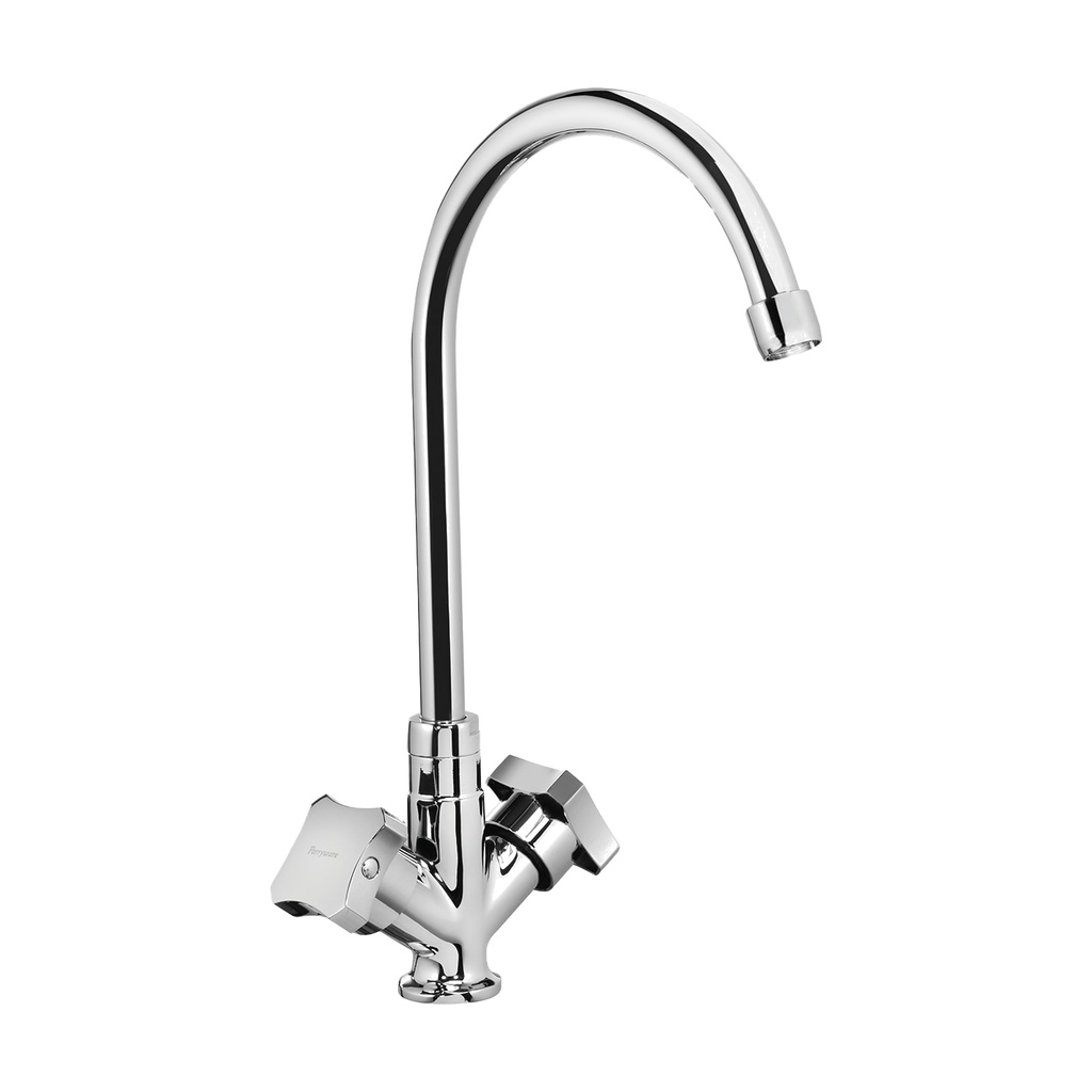 Jade Deck Mounted Sink Mixer Two Knob