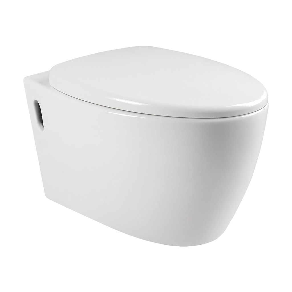 Blaze Rimless Wall Hung W UF SC - White