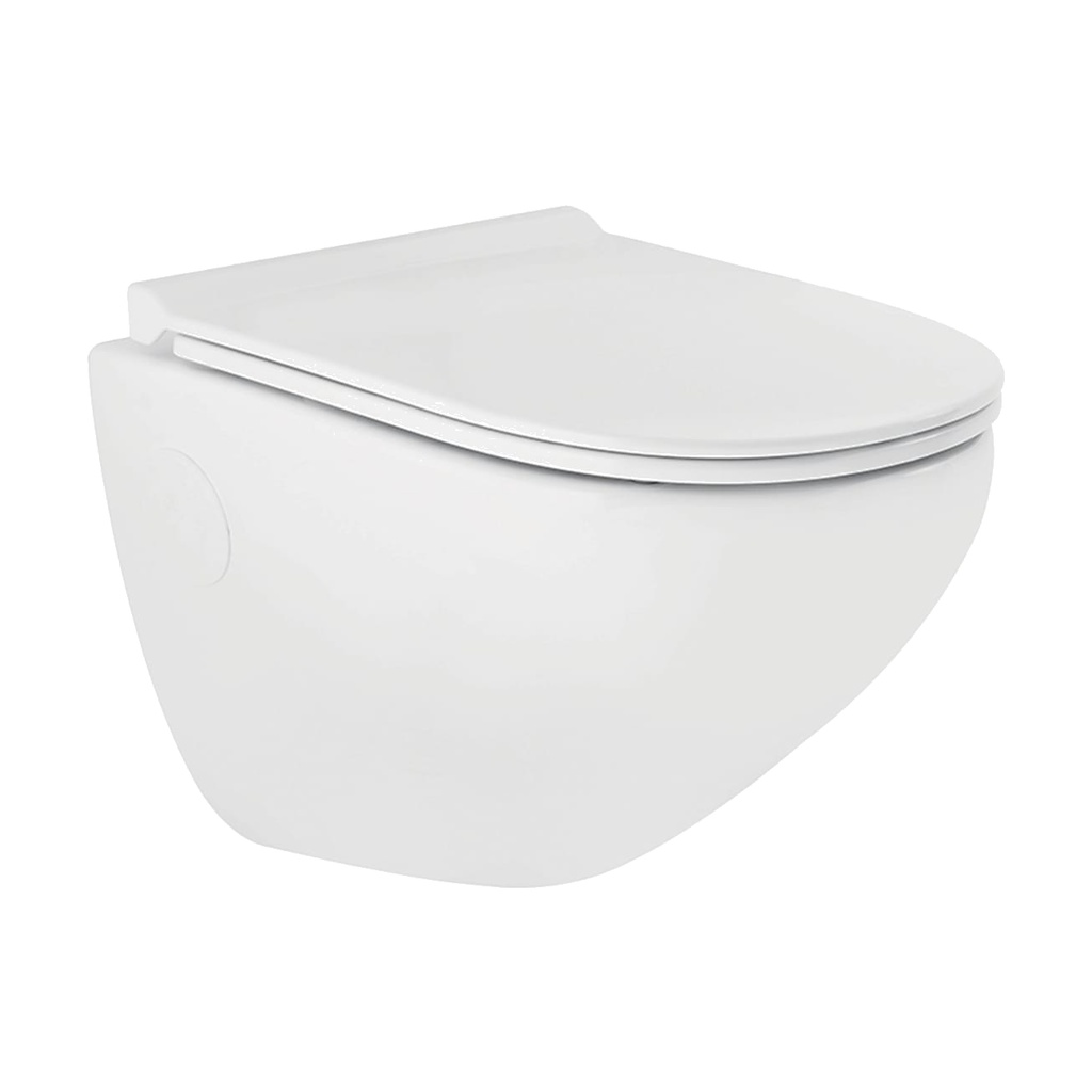 CARDIDFF RIMLESS AM WH (W) SLIM SC-WHITE