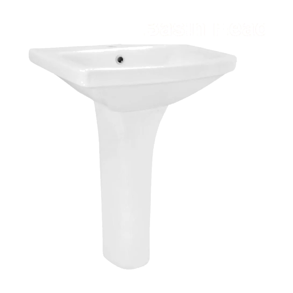QUBE X BASIN 550X430 - WHITE COLOR