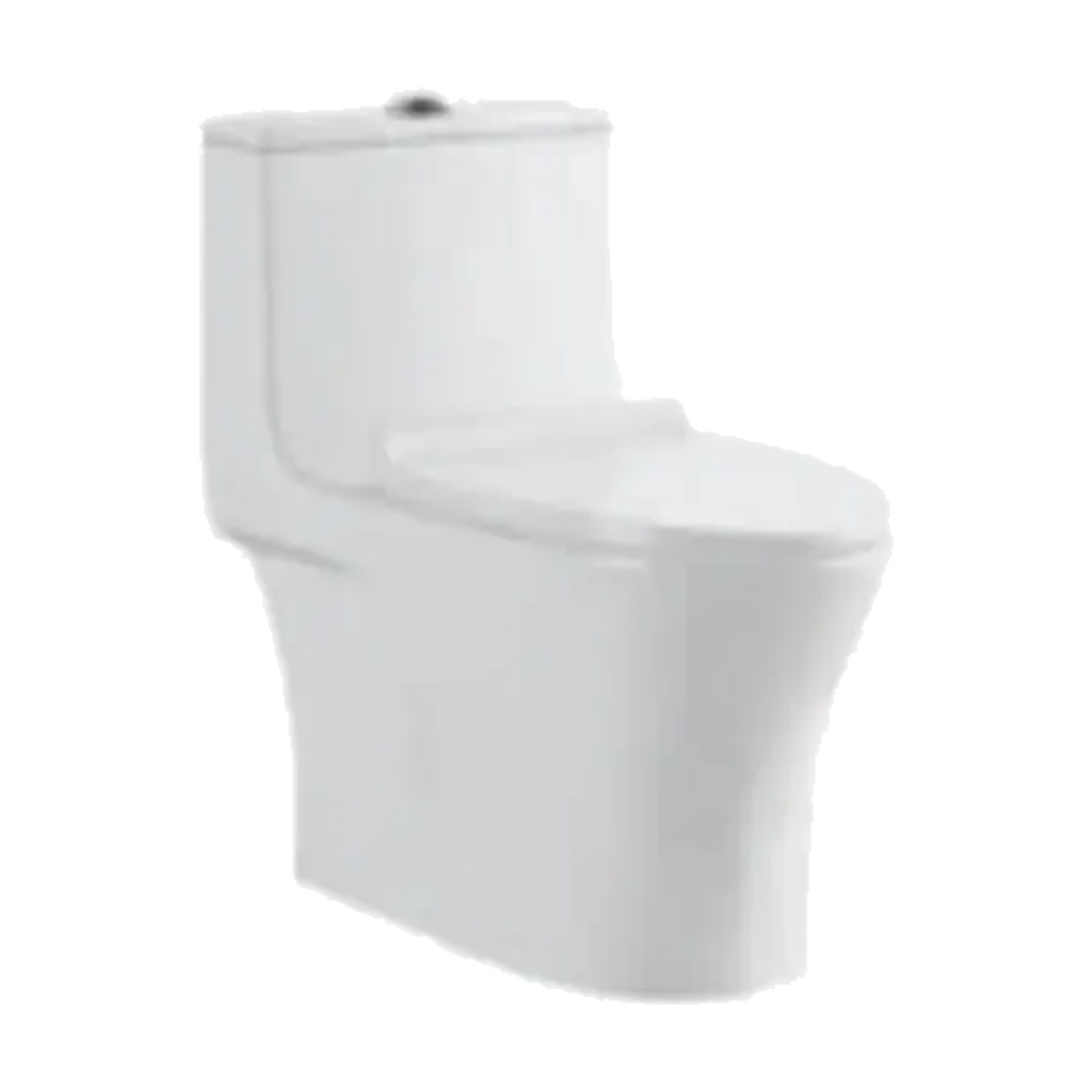 Serene Rimless S280 Single Pc - White