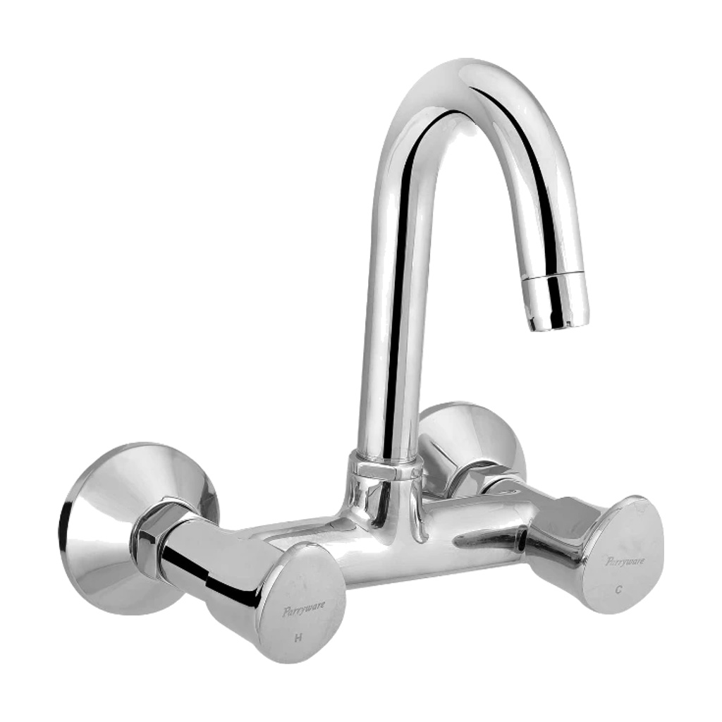 Droplet Sink mixer wall mounted(Pipe sp