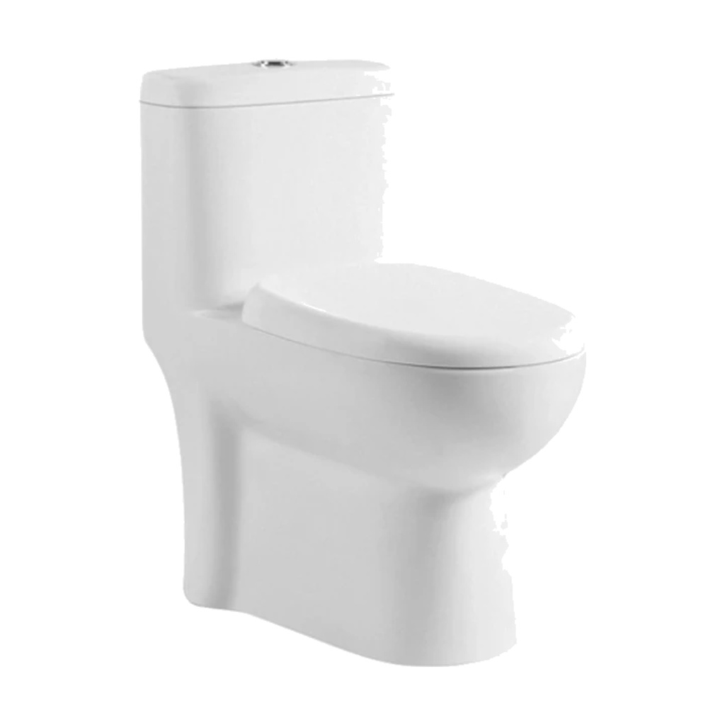 DUKE SINGLE PIECE S-305 CLOSET - WHITE