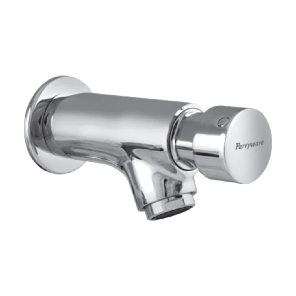 SELF CLOSING WALL MOUNTED BASIN TAP