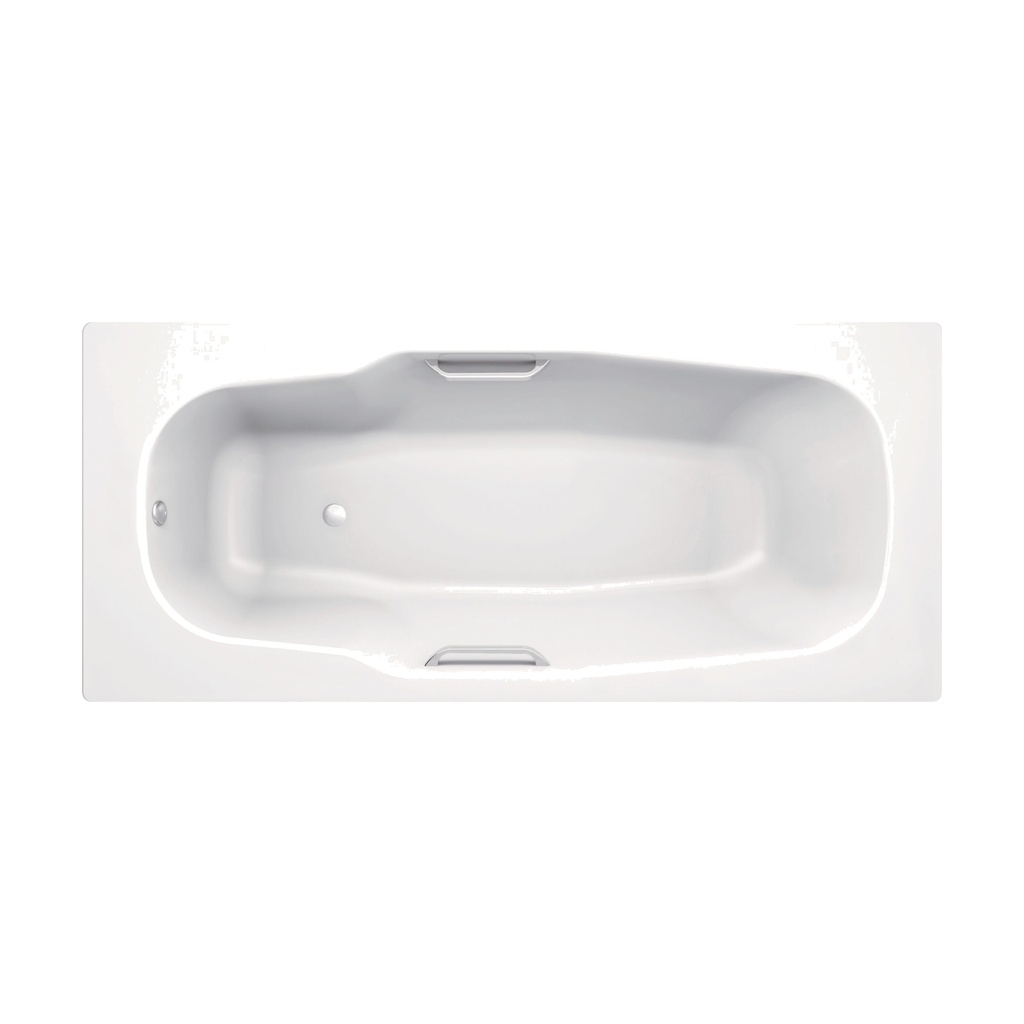 Atlantica Steel Bathtub 1800x800mm
