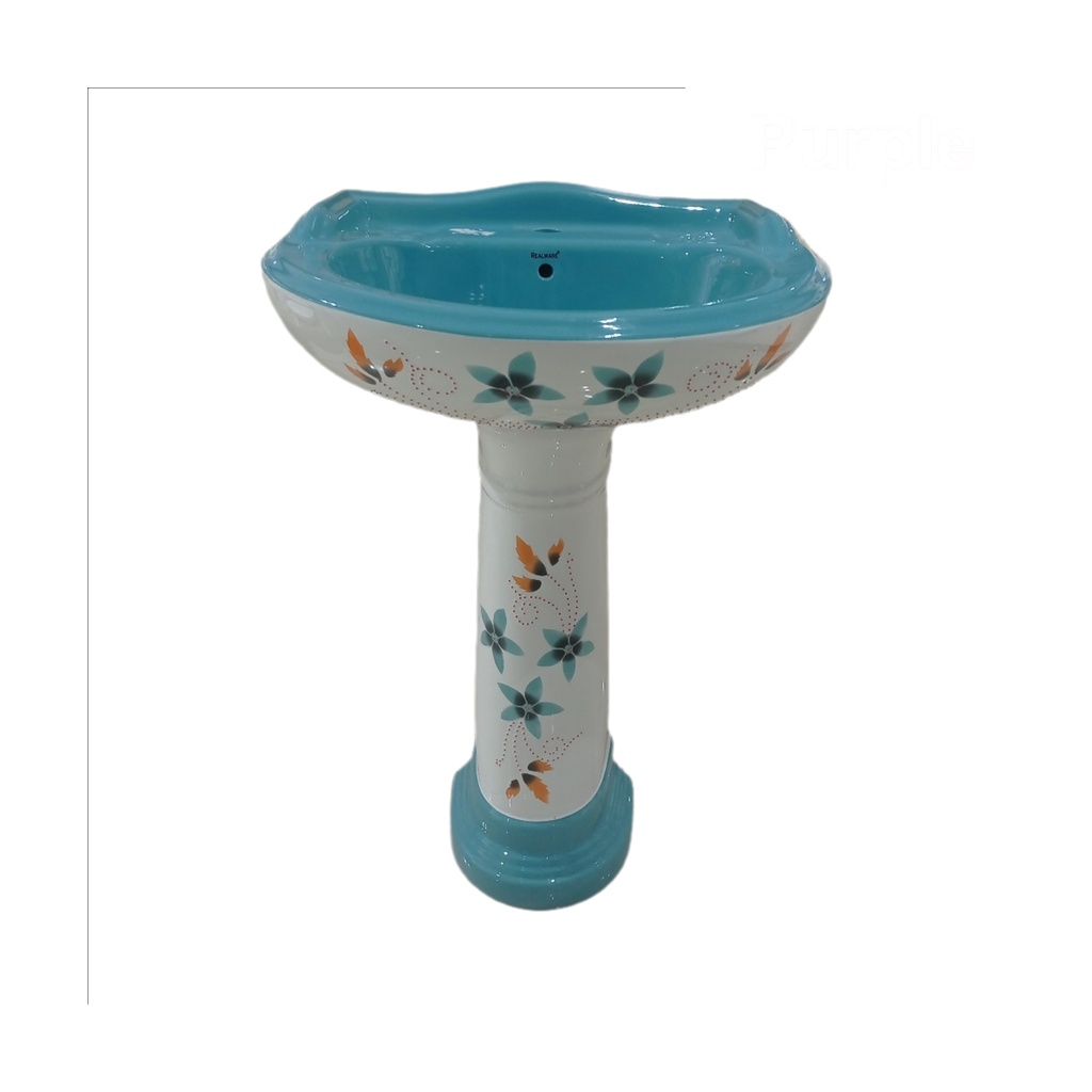 Stand Wash Basin - Purple Color