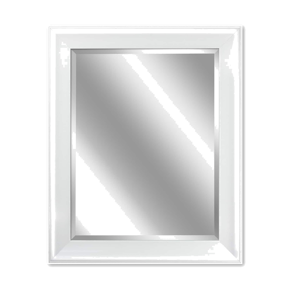 Imp. Mirror With White Frame 35x50 #8