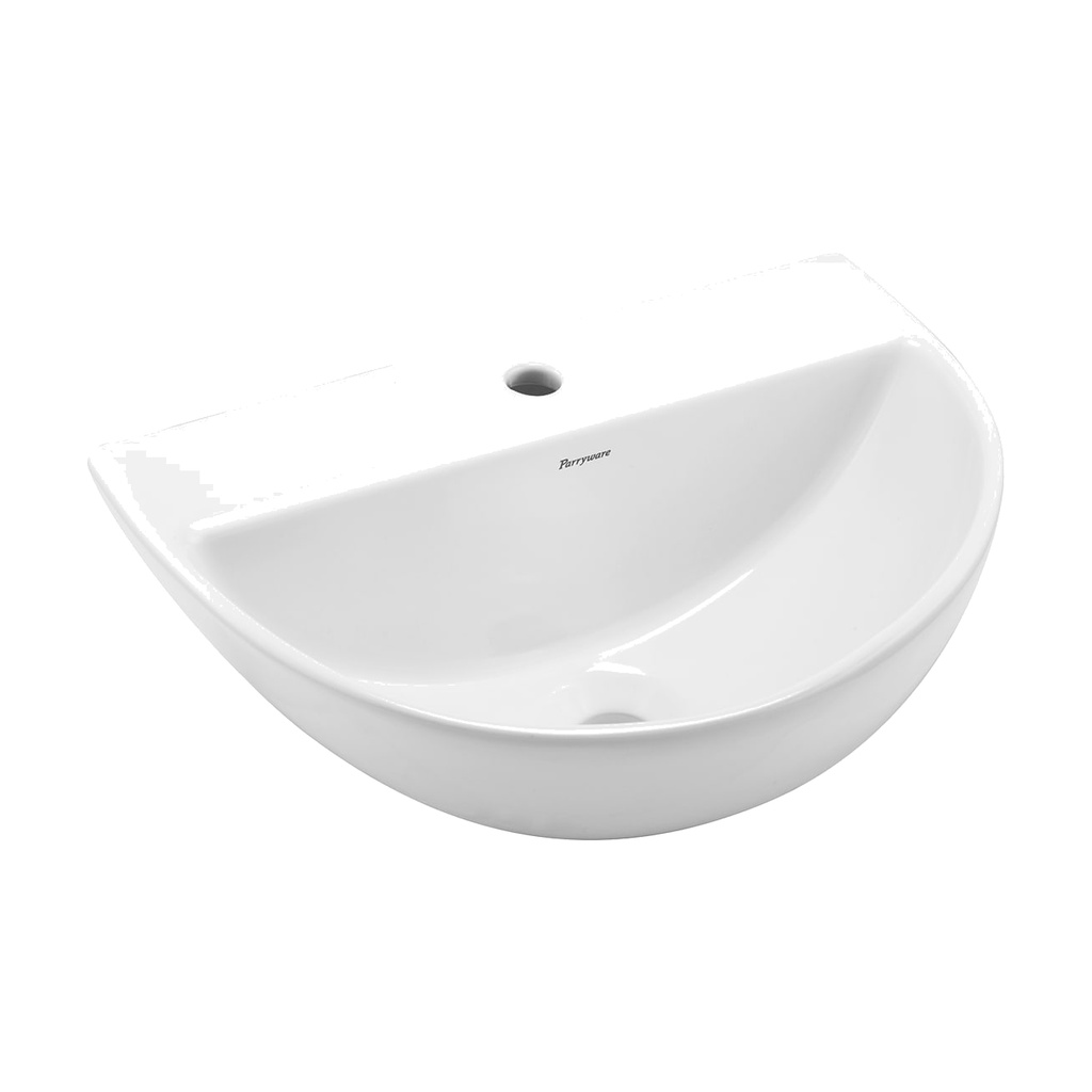 Kolar Wall Hung Basin 18X13 - White