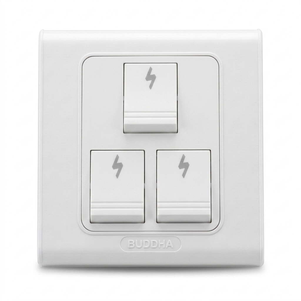 Buddha 3 Gang Switch