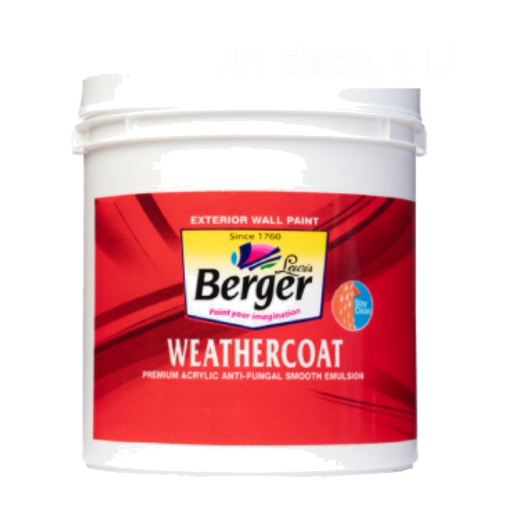 Berger WeatherCoat Smooth Exterior Emulsion