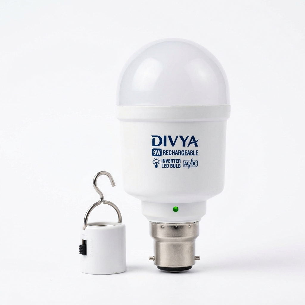 Divya 9 Watt LED Bulb Recharge