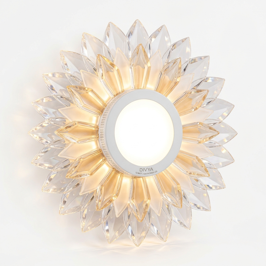 Divya Sun Flower Suface Light 12 Watt