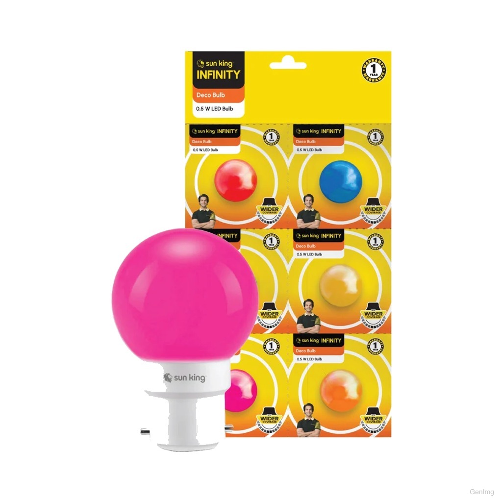 Jaquar 0.5W Decorative Color LED Bulb