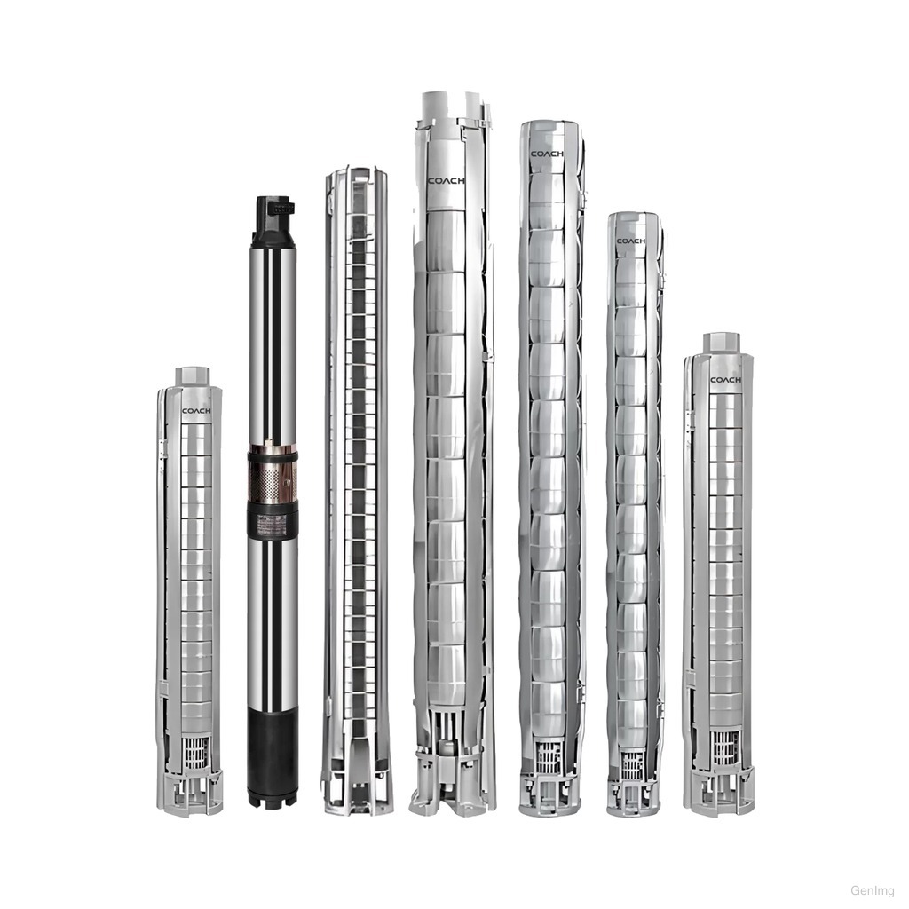Aqualand Submersible PUmp 5Hp With Panel