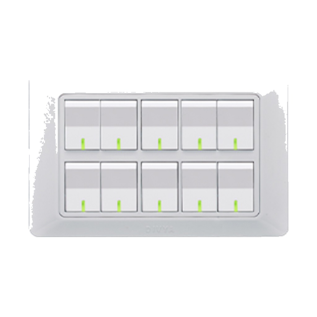DV- 10 Gang 1 Way Switch DV-10G