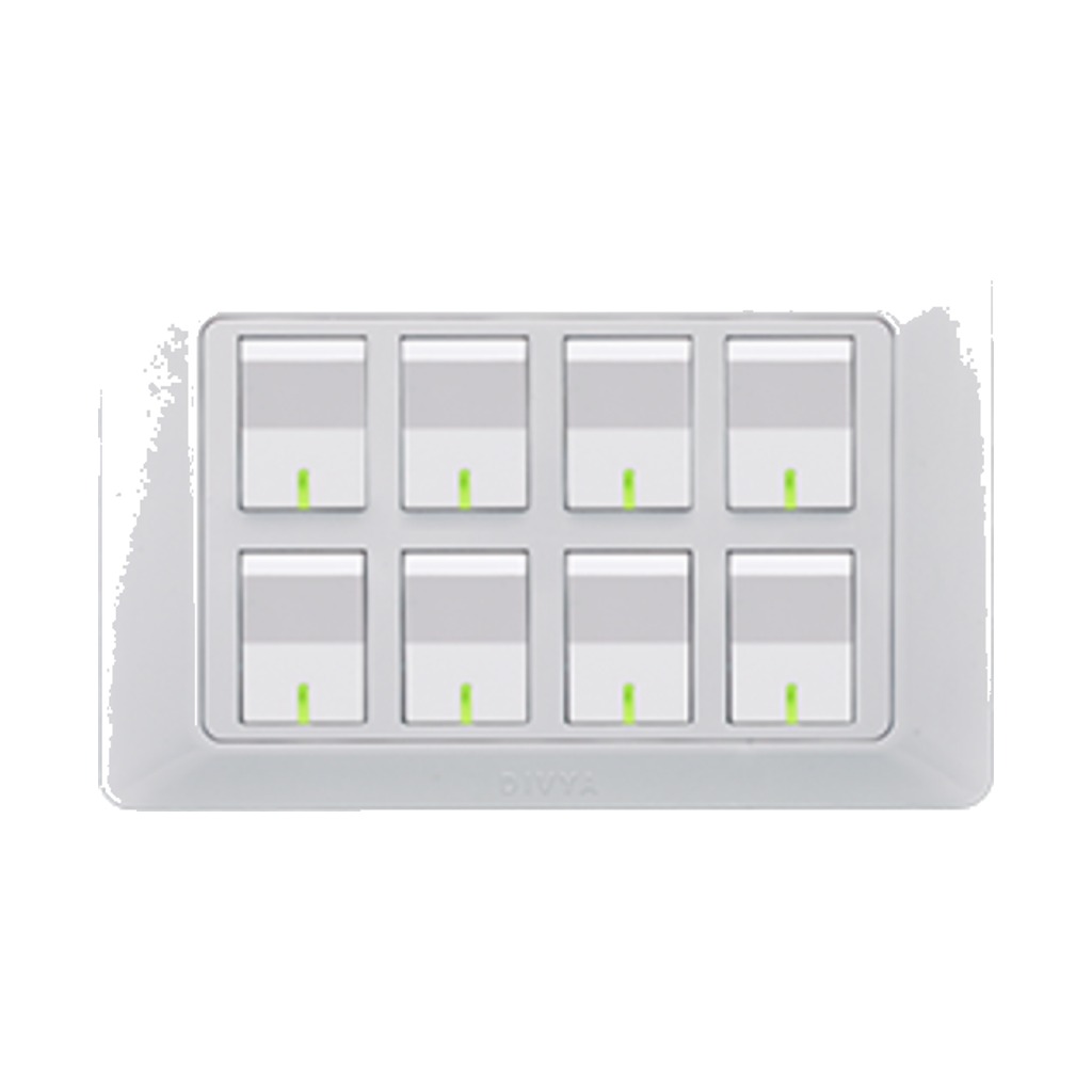 DV- 8 Gang 1 Way Switch
