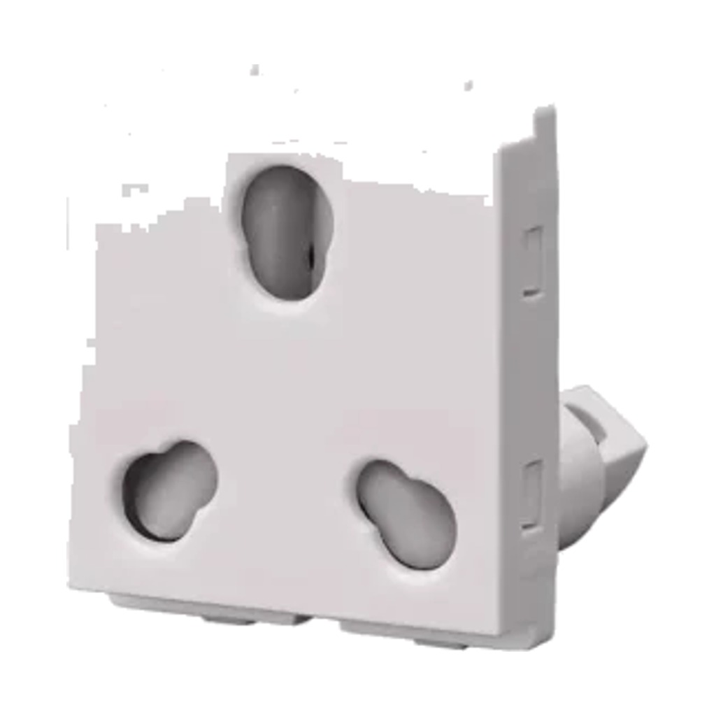 Polycab 6/25A universal Socket -2M