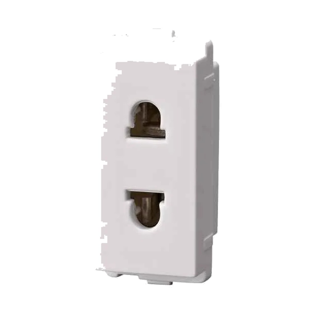 Polycab 6A 2 Pin Socket Outlet Euro -1M