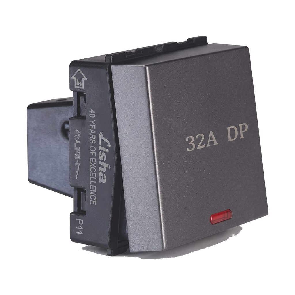 Lisha 32A DP Switch with Ind. 2M GG
