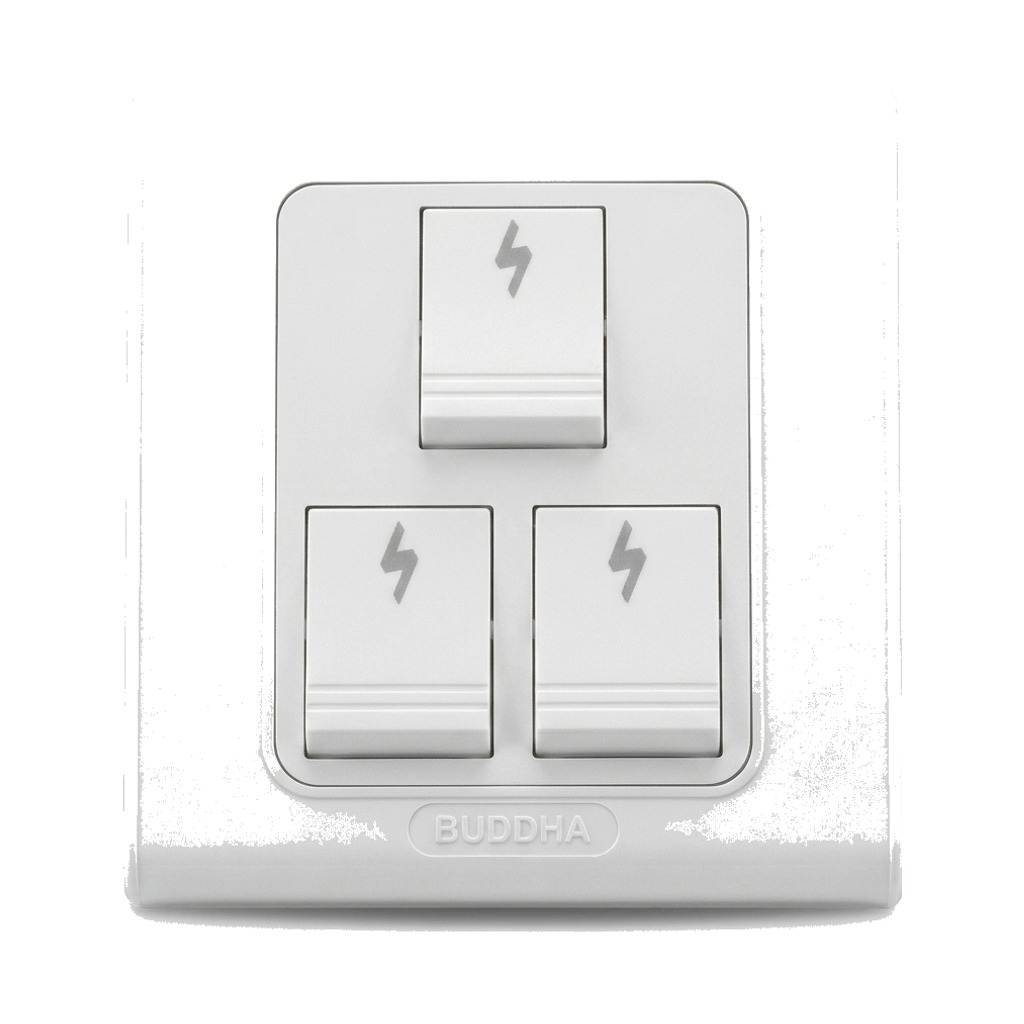 Buddha 3 Gang Switch