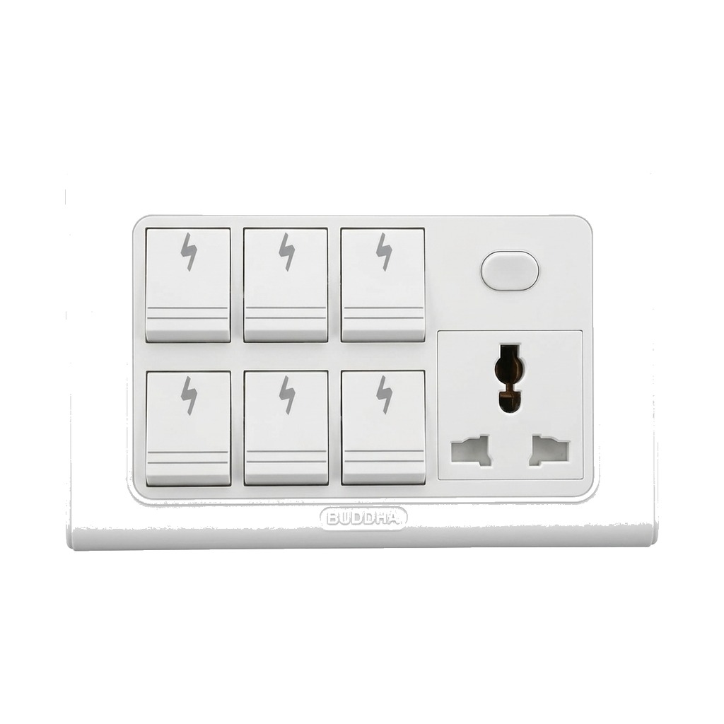 Buddha 6+13A Socket
