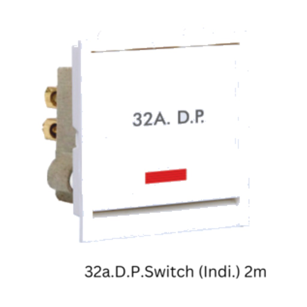 Venia 32A DP Switch With Indicator B0551