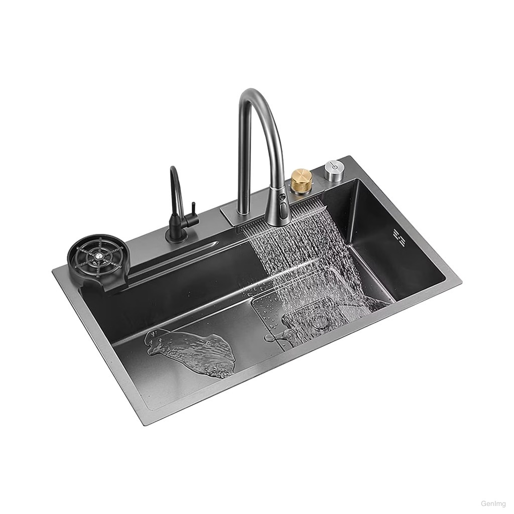 Handmade Steel Sink 30/18 Multi Function