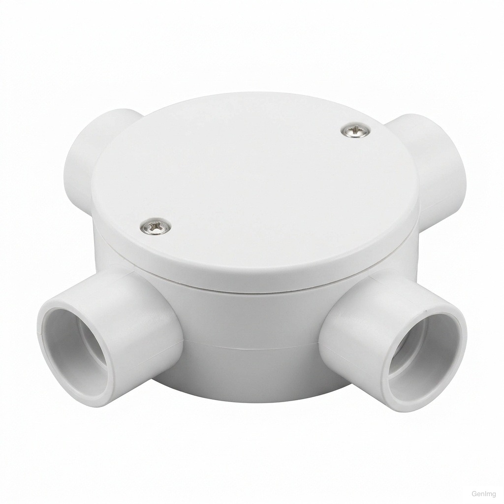 uPVC Conduit Circular Junction Box