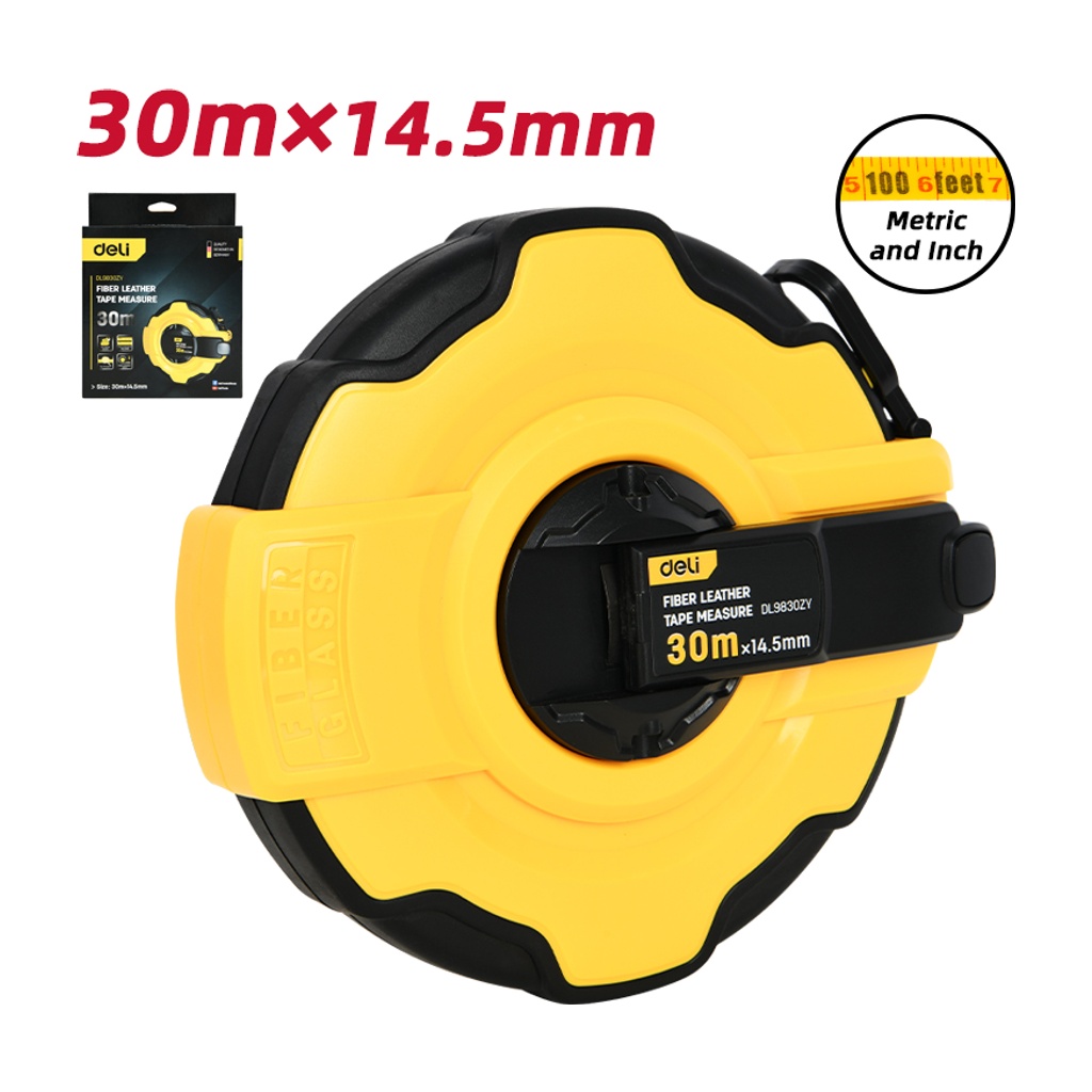 Handle Fiber Tape 50 Meter (High Quality
