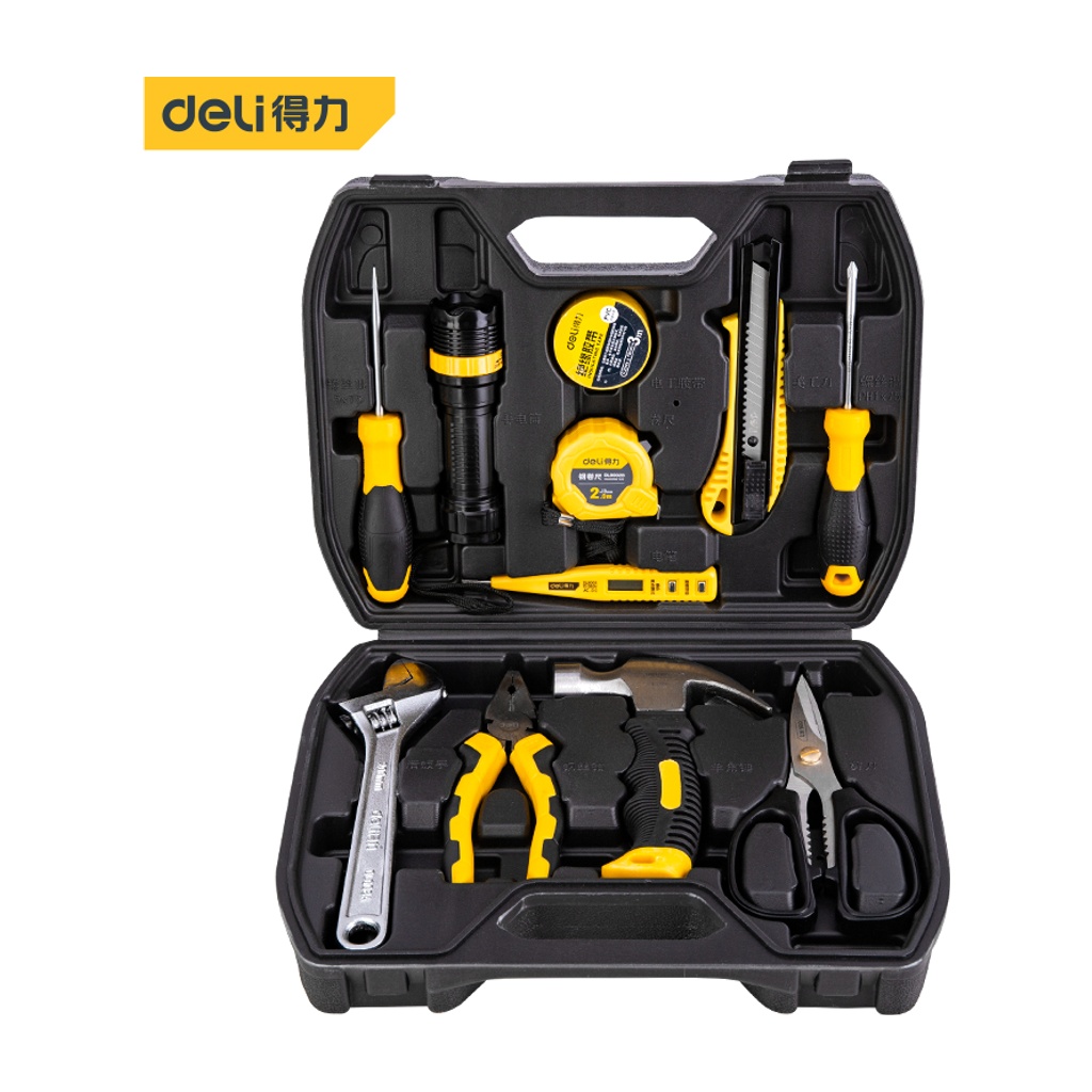 Deli Household Tool Set 12pcs Set