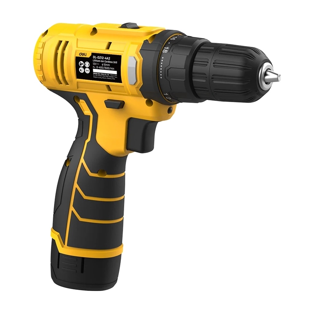 Deli Lithium-Lon Cordless Drill 12V 10mm